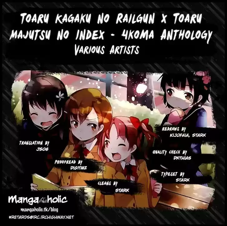 4-koma Koushiki Anthology - Toaru Kagaku no Railgun x Toaru Majutsu no Index 8