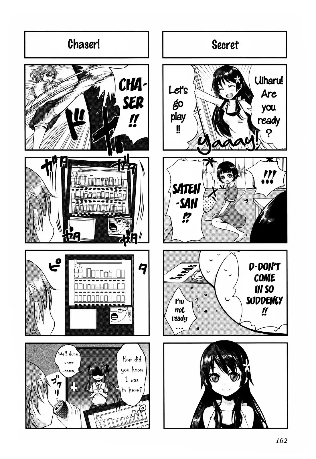 4 koma Koushiki Anthology Toaru Kagaku no Railgun x Toaru Majutsu no Index Vol. 2 Ch. 28 A Midsummer Girls Talk
