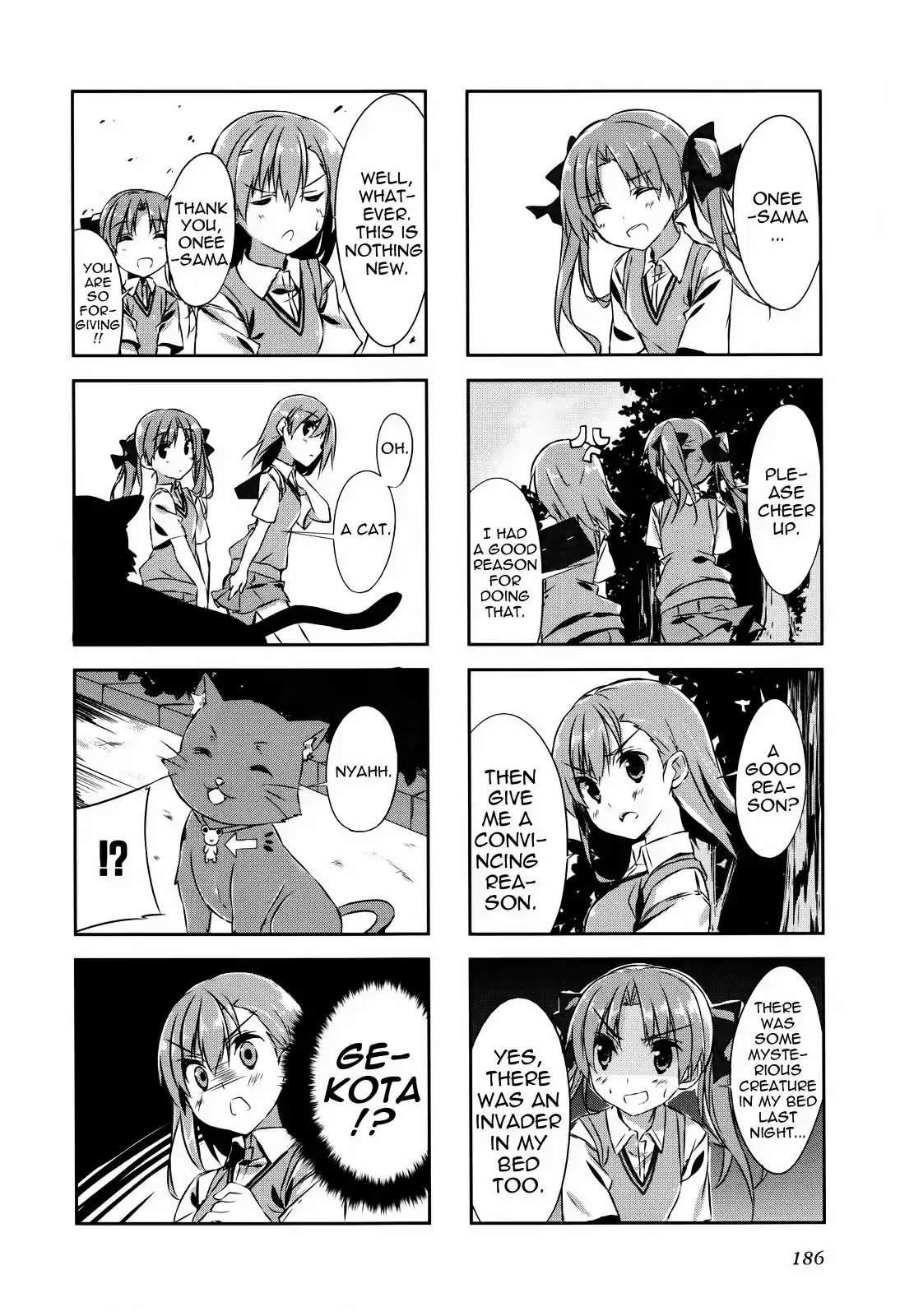 4 koma Koushiki Anthology Toaru Kagaku no Railgun x Toaru Majutsu no Index Vol. 2 Ch. 29 Colorful Days