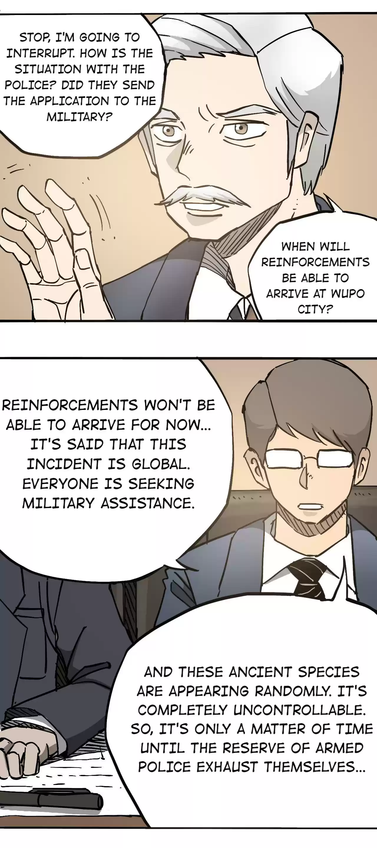 404 Case Manual: 30 Seconds Till Apocalypse 57.1 Preparation to Abandon City