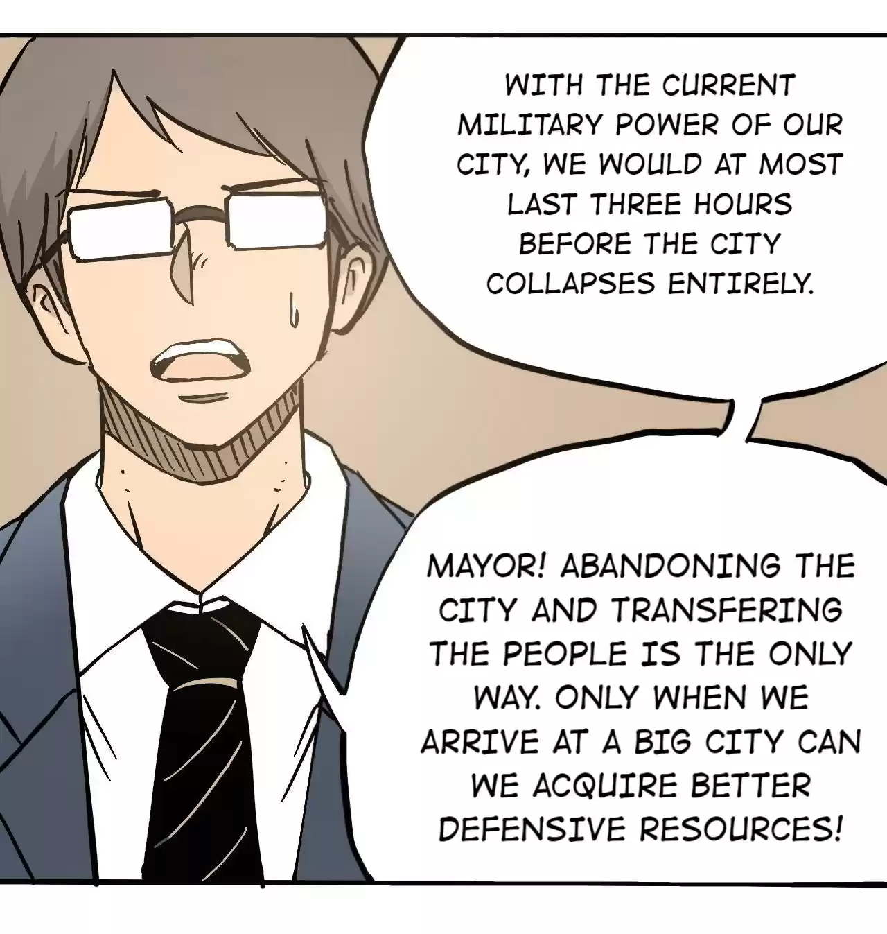 404 Case Manual: 30 Seconds Till Apocalypse 57.1 Preparation to Abandon City