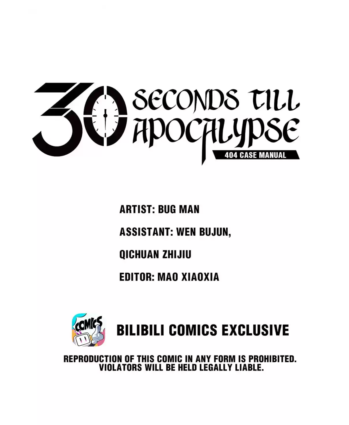 404 Case Manual: 30 Seconds Till Apocalypse 75 65 Million Years Ago