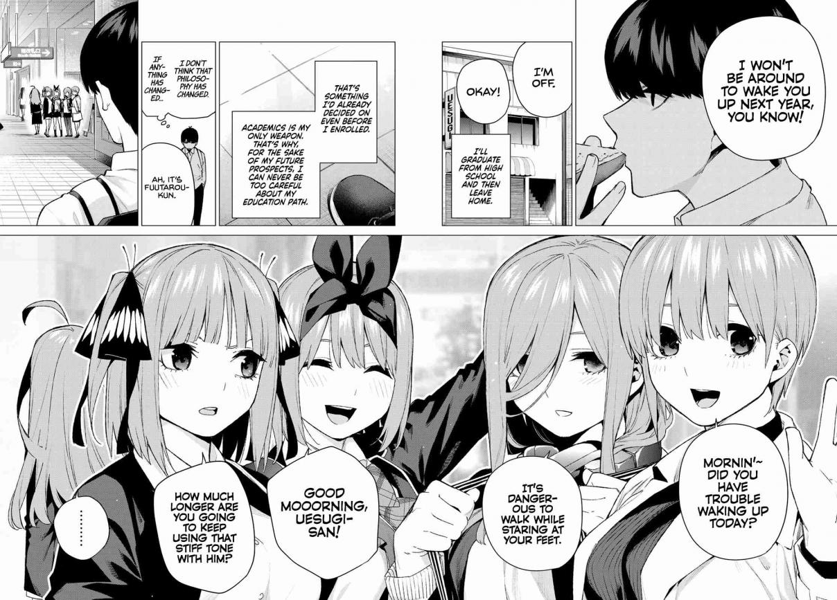 5Toubun no Hanayome Ch. 120 Five Years Ago, On a Certain Day