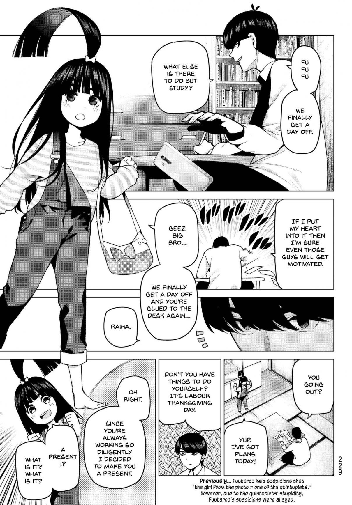 5Toubun no Hanayome Ch. 36 Labour Thanksgiving Tour ①