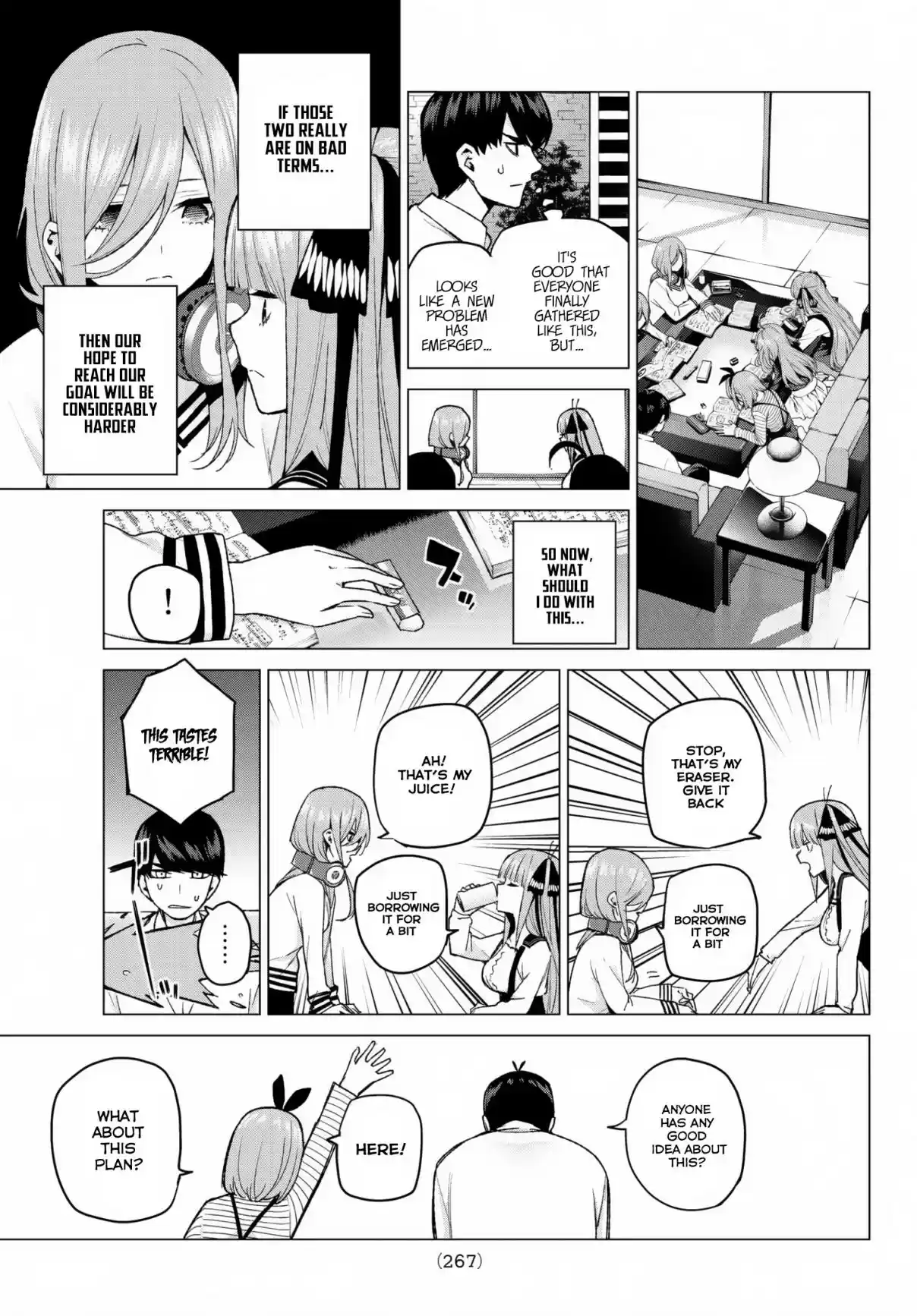 5Toubun no Hanayome Ch. 39 Seven Goodbyes ①