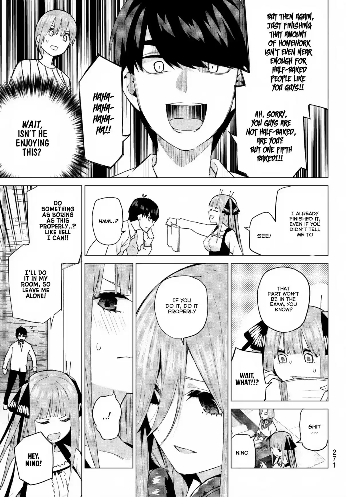 5Toubun no Hanayome Ch. 39 Seven Goodbyes ①