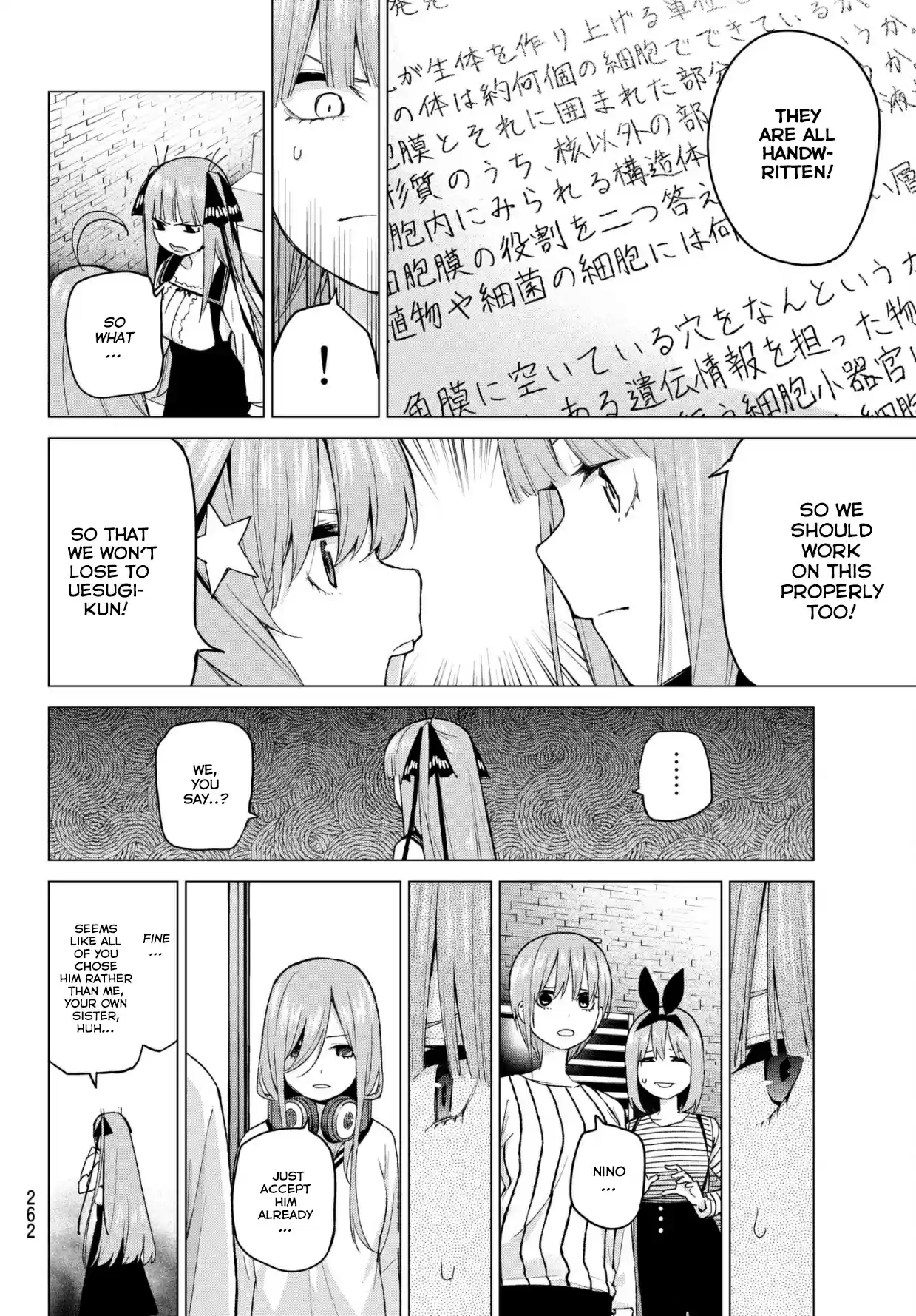 5Toubun no Hanayome Ch. 40 Seven Goodbyes ②