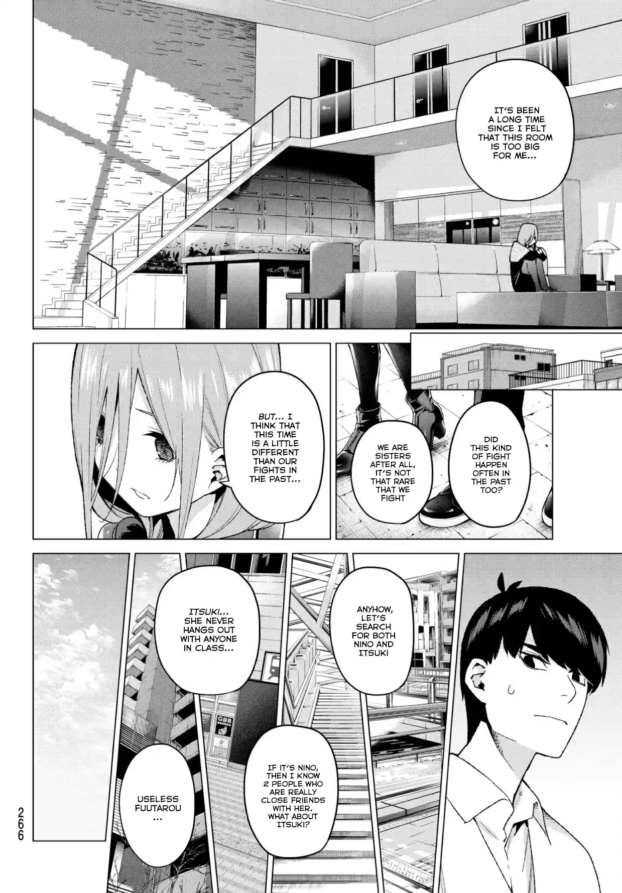 5Toubun no Hanayome Ch. 40 Seven Goodbyes ②
