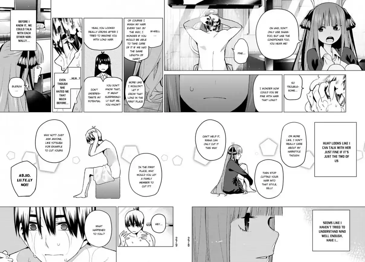 5Toubun no Hanayome Ch. 43 Seven Goodbyes ⑤