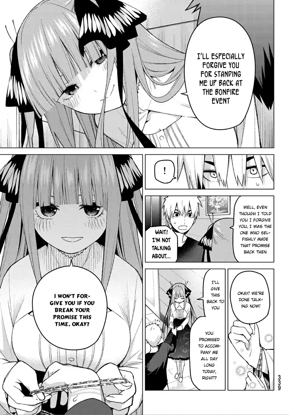 5Toubun no Hanayome Ch. 44 Seven Goodbyes ⑥