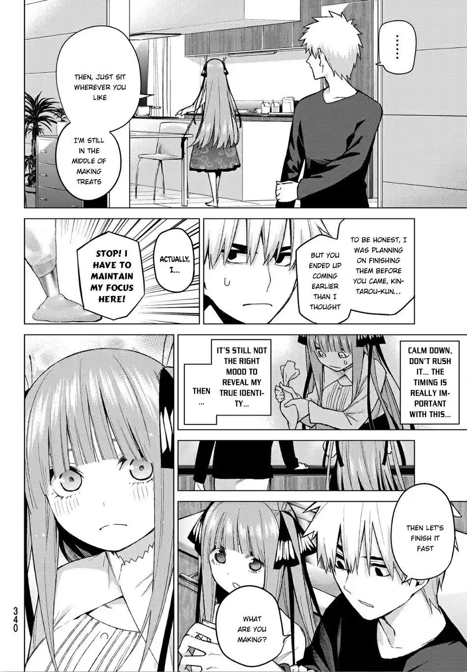 5Toubun no Hanayome Ch. 44 Seven Goodbyes ⑥