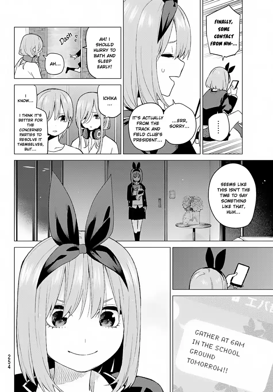 5Toubun no Hanayome Ch. 45 Seven Goodbyes ⑦