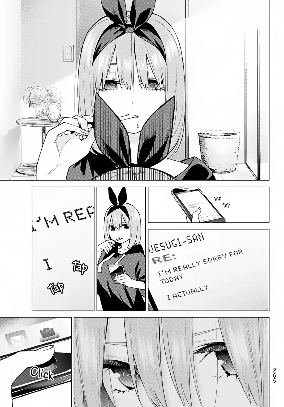 5Toubun no Hanayome Ch. 45 Seven Goodbyes ⑦