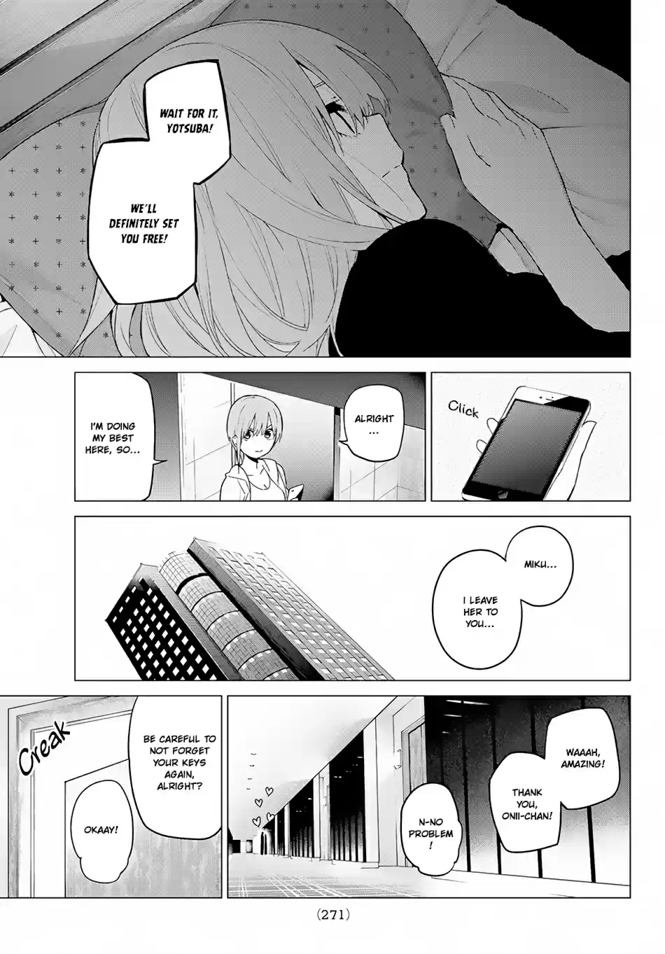 5Toubun no Hanayome Ch. 45 Seven Goodbyes ⑦