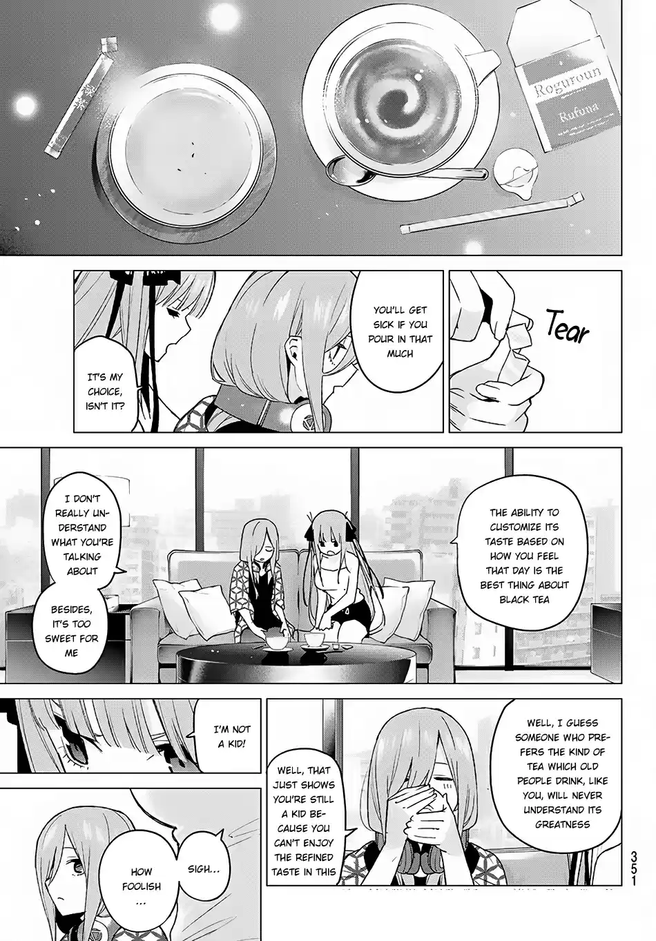 5Toubun no Hanayome Ch. 46 Seven Goodbyes ⑧