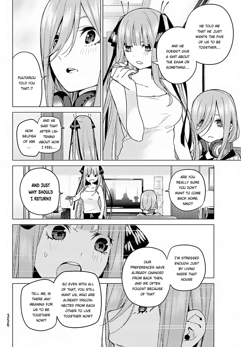5Toubun no Hanayome Ch. 46 Seven Goodbyes ⑧