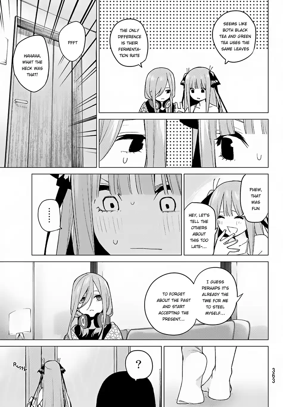 5Toubun no Hanayome Ch. 46 Seven Goodbyes ⑧