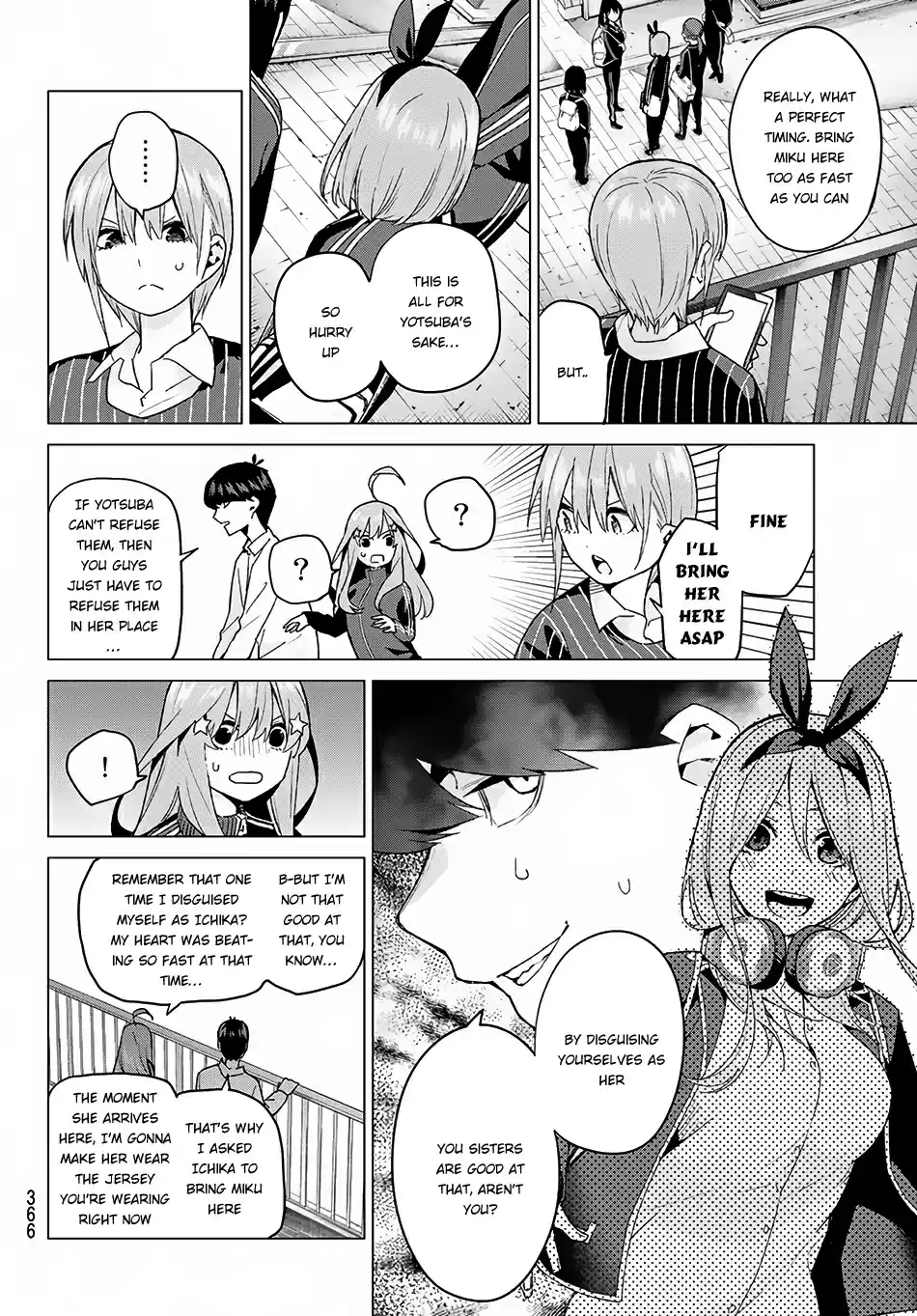 5Toubun no Hanayome Ch. 46 Seven Goodbyes ⑧