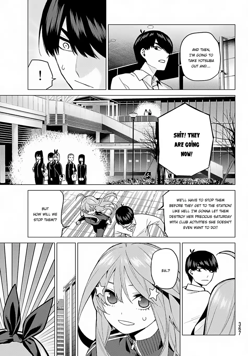 5Toubun no Hanayome Ch. 46 Seven Goodbyes ⑧