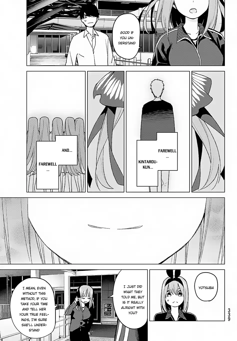 5Toubun no Hanayome Ch. 47 Seven Goodbyes ⑨
