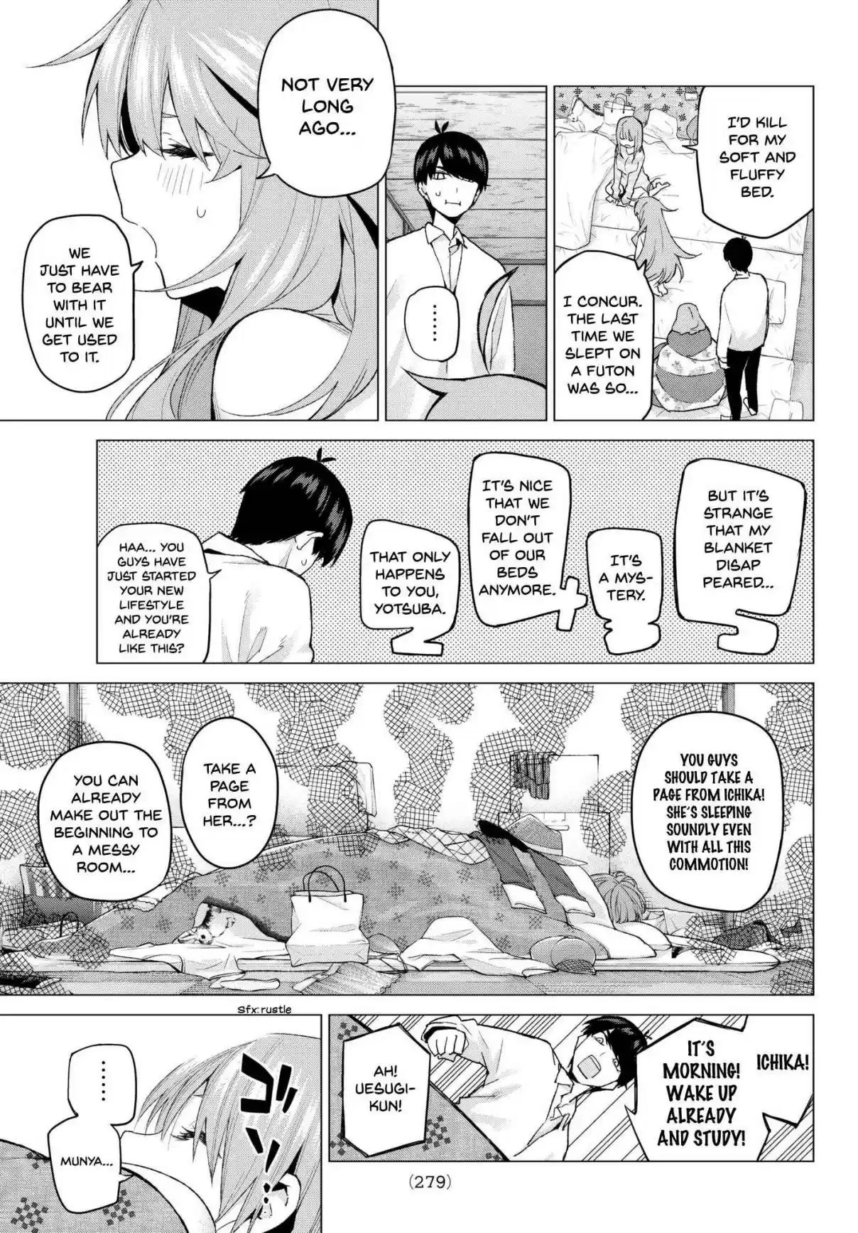 5Toubun no Hanayome Ch. 52 Good Work Today ①