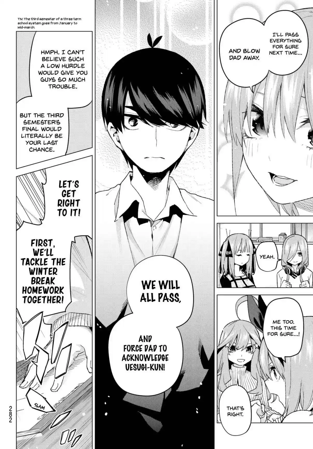 5Toubun no Hanayome Ch. 52 Good Work Today ①
