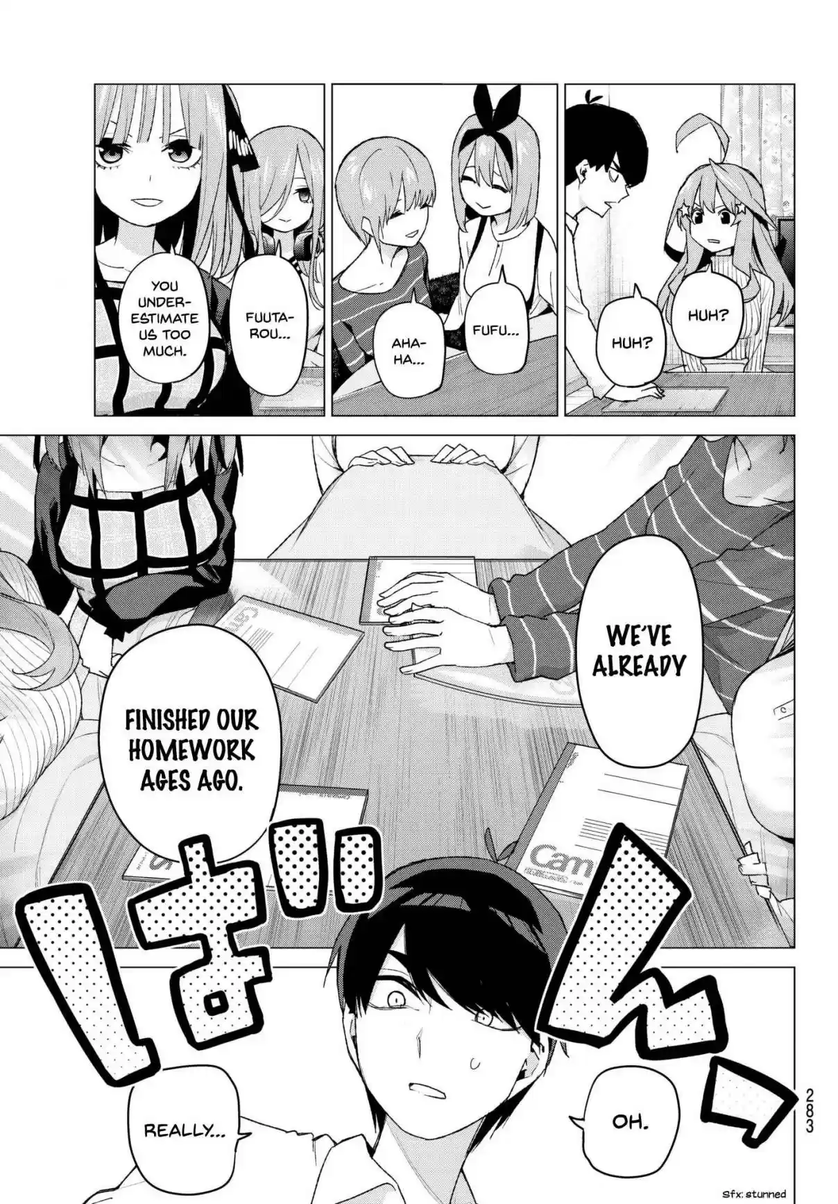 5Toubun no Hanayome Ch. 52 Good Work Today ①
