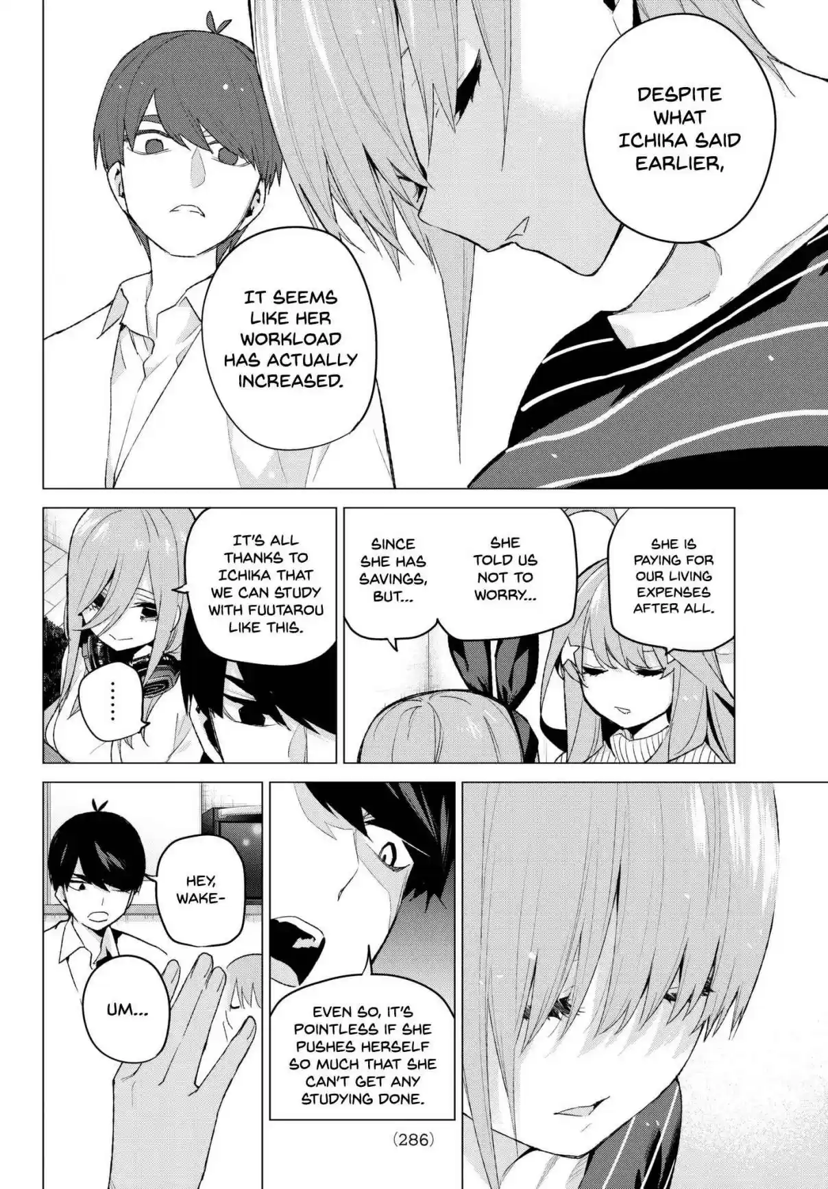 5Toubun no Hanayome Ch. 52 Good Work Today ①