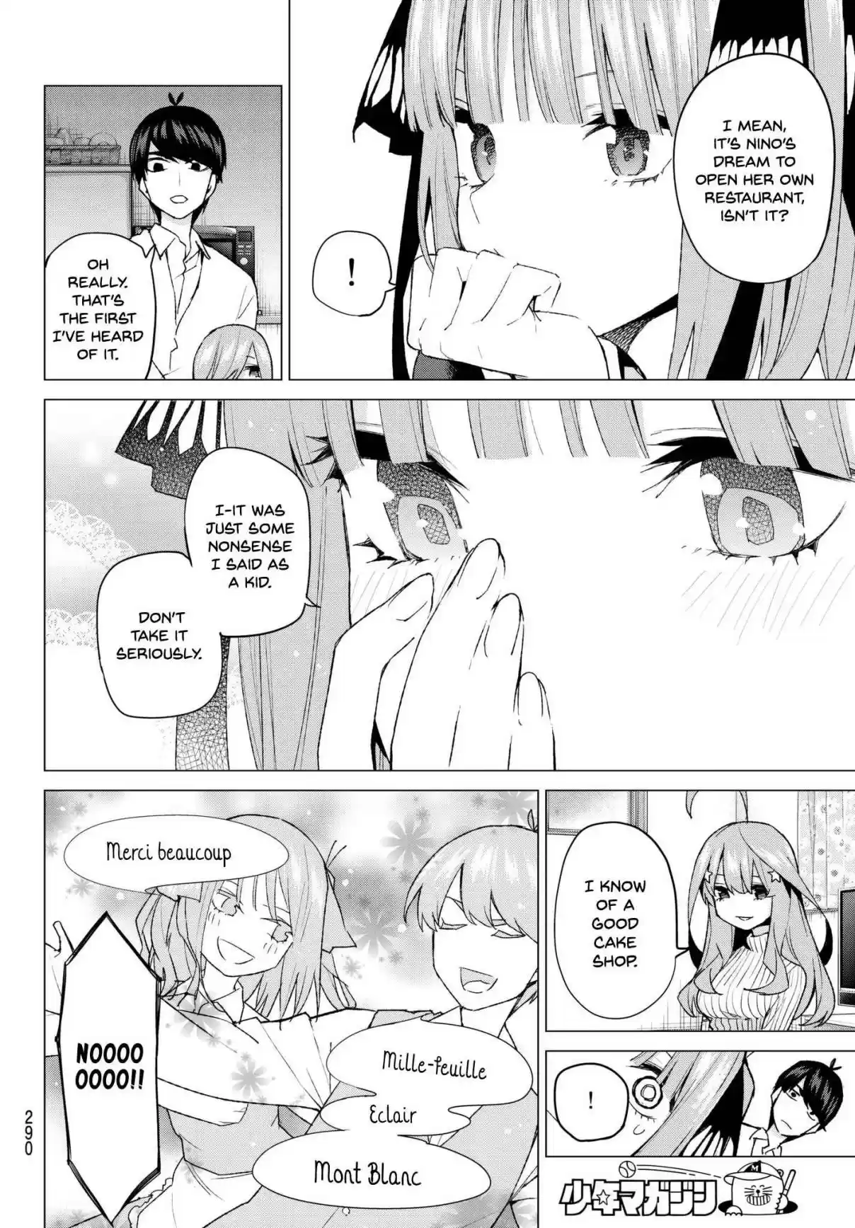 5Toubun no Hanayome Ch. 52 Good Work Today ①