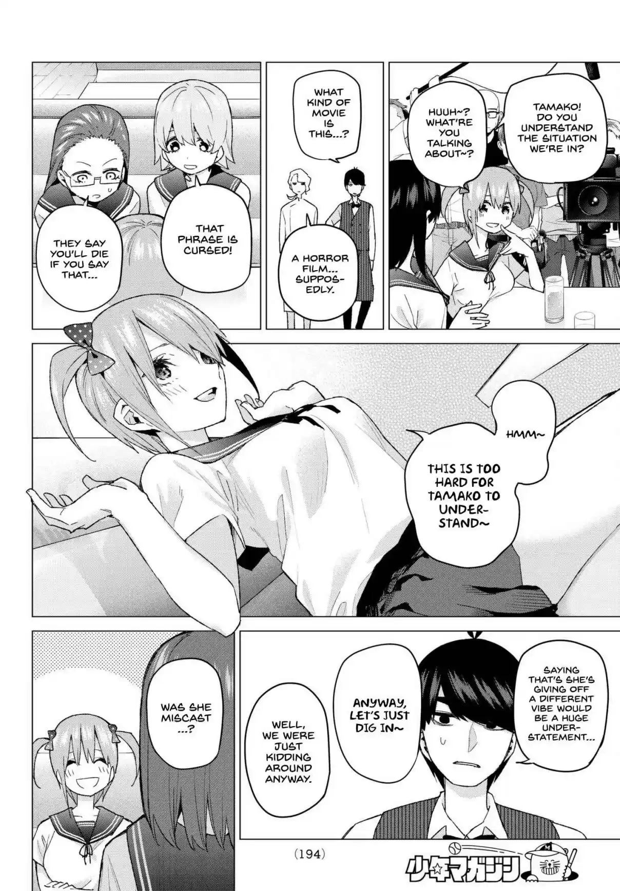 5Toubun no Hanayome Ch. 53 Good Work Today ②