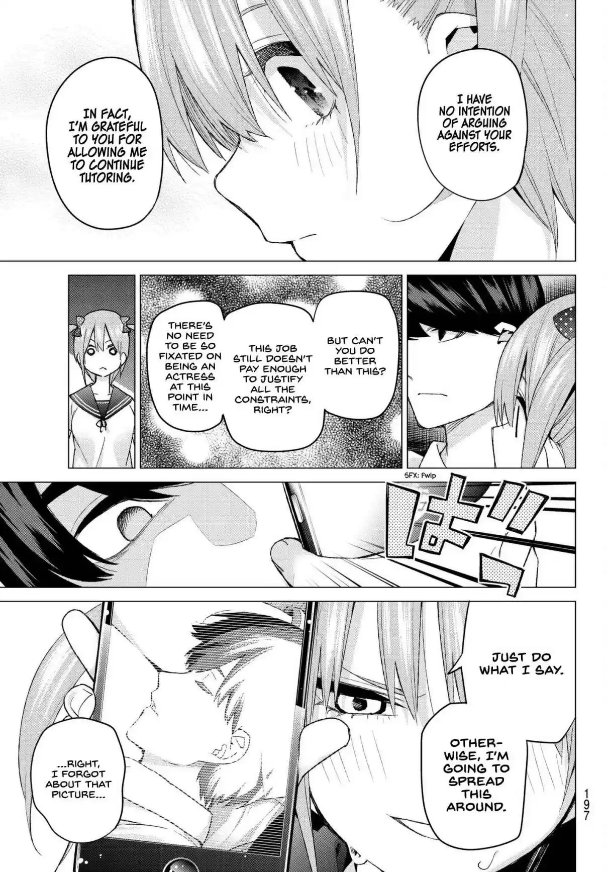 5Toubun no Hanayome Ch. 53 Good Work Today ②