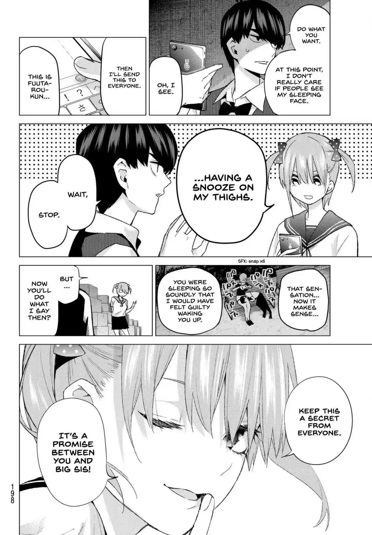 5Toubun no Hanayome Ch. 53 Good Work Today ②