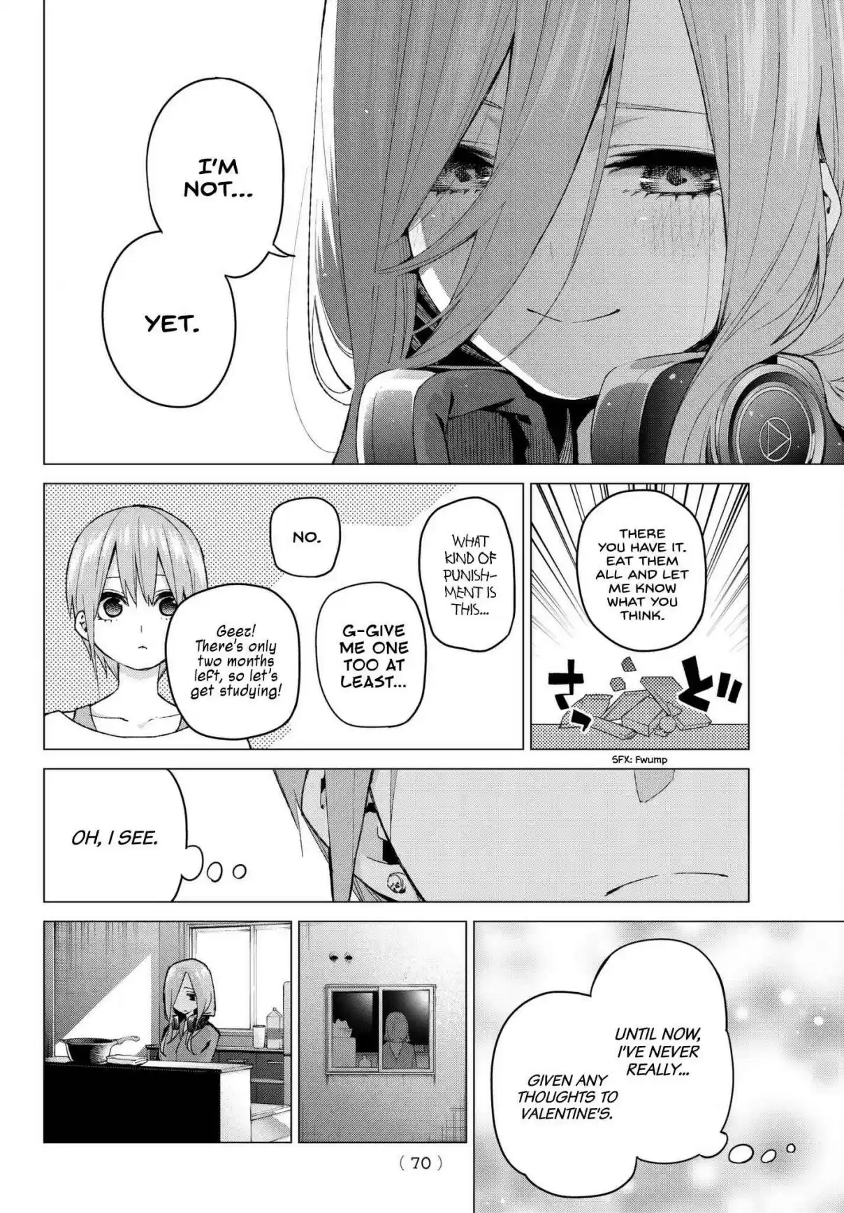 5Toubun no Hanayome Ch. 55 The Last Exam Miku's Side