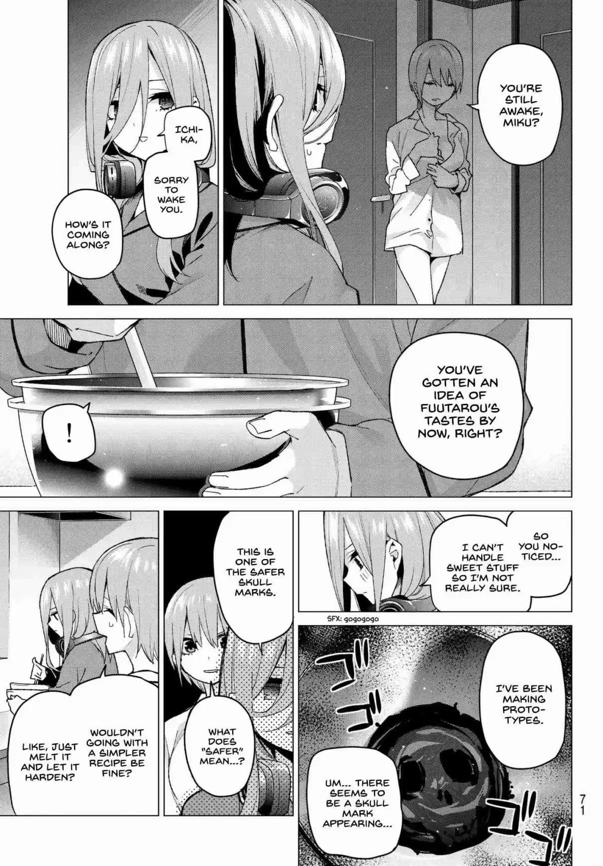 5Toubun no Hanayome Ch. 55 The Last Exam Miku's Side