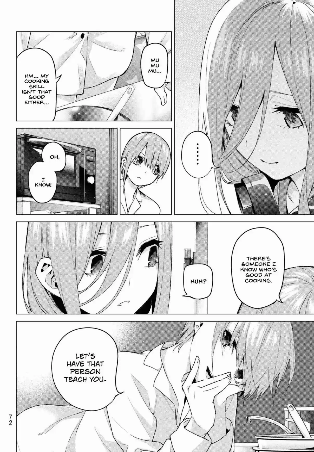 5Toubun no Hanayome Ch. 55 The Last Exam Miku's Side