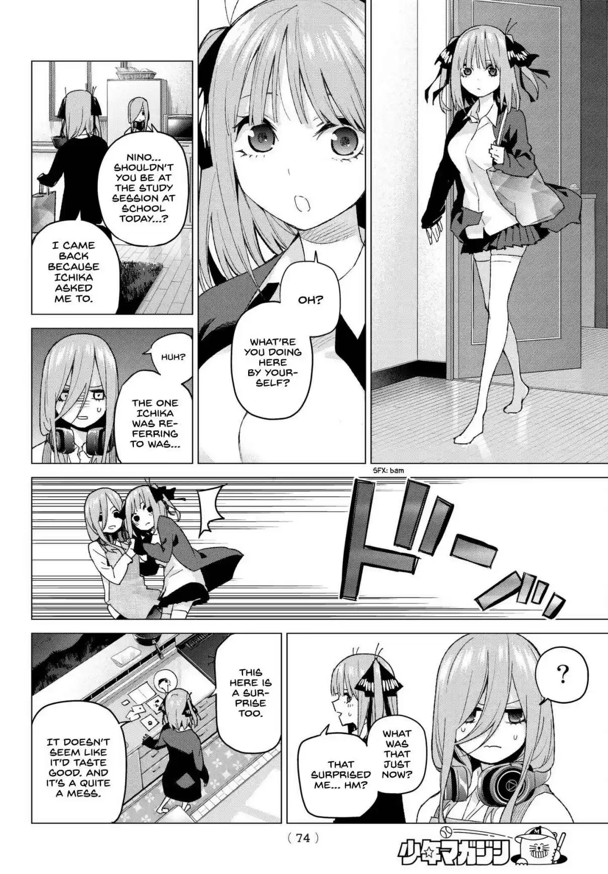 5Toubun no Hanayome Ch. 55 The Last Exam Miku's Side