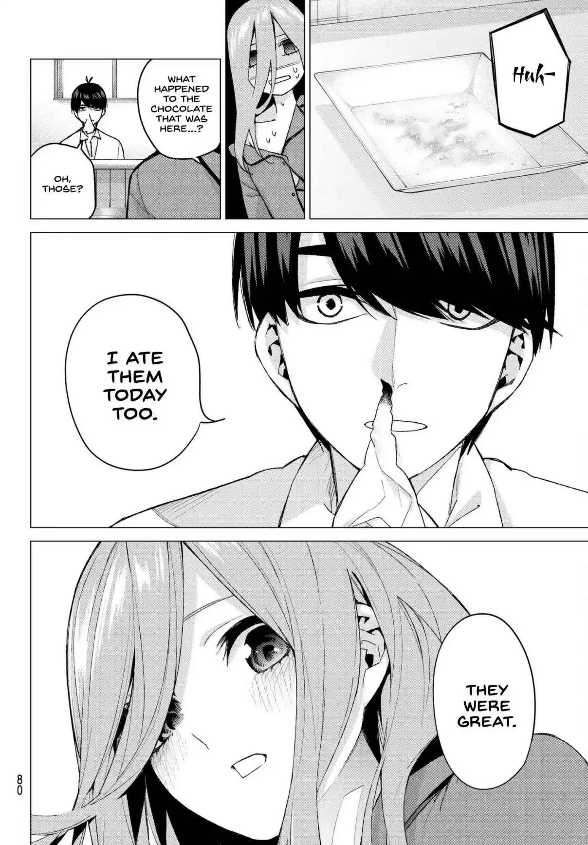 5Toubun no Hanayome Ch. 55 The Last Exam Miku's Side