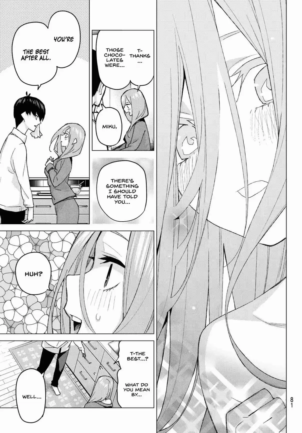 5Toubun no Hanayome Ch. 55 The Last Exam Miku's Side