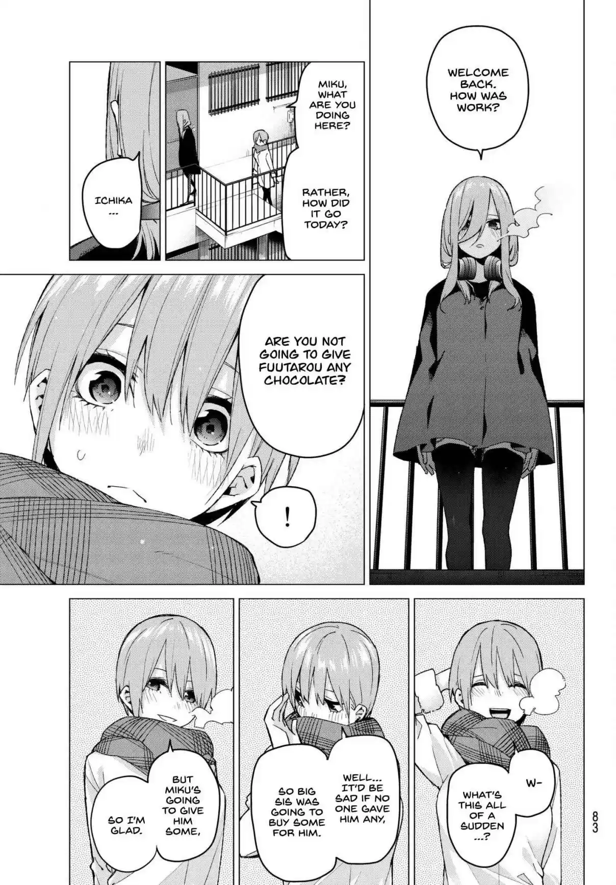 5Toubun no Hanayome Ch. 55 The Last Exam Miku's Side