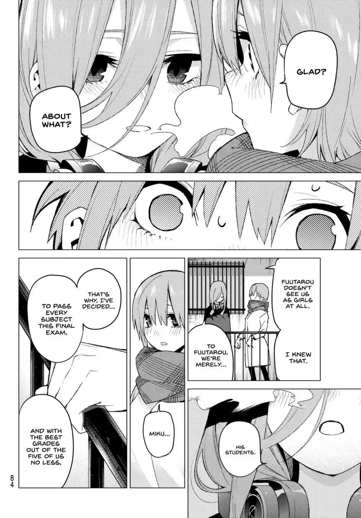 5Toubun no Hanayome Ch. 55 The Last Exam Miku's Side