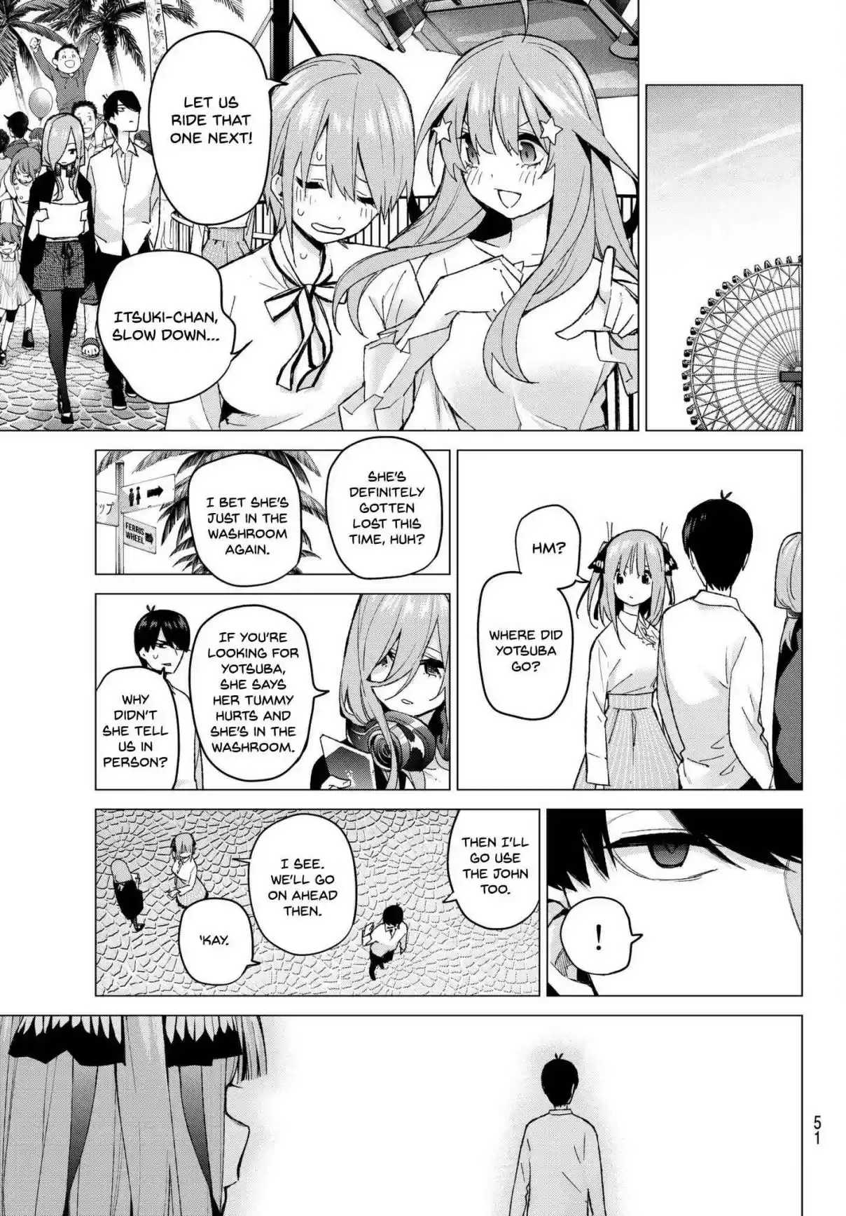 5Toubun no Hanayome Ch. 56 The Last Exam Yotsuba’s Side