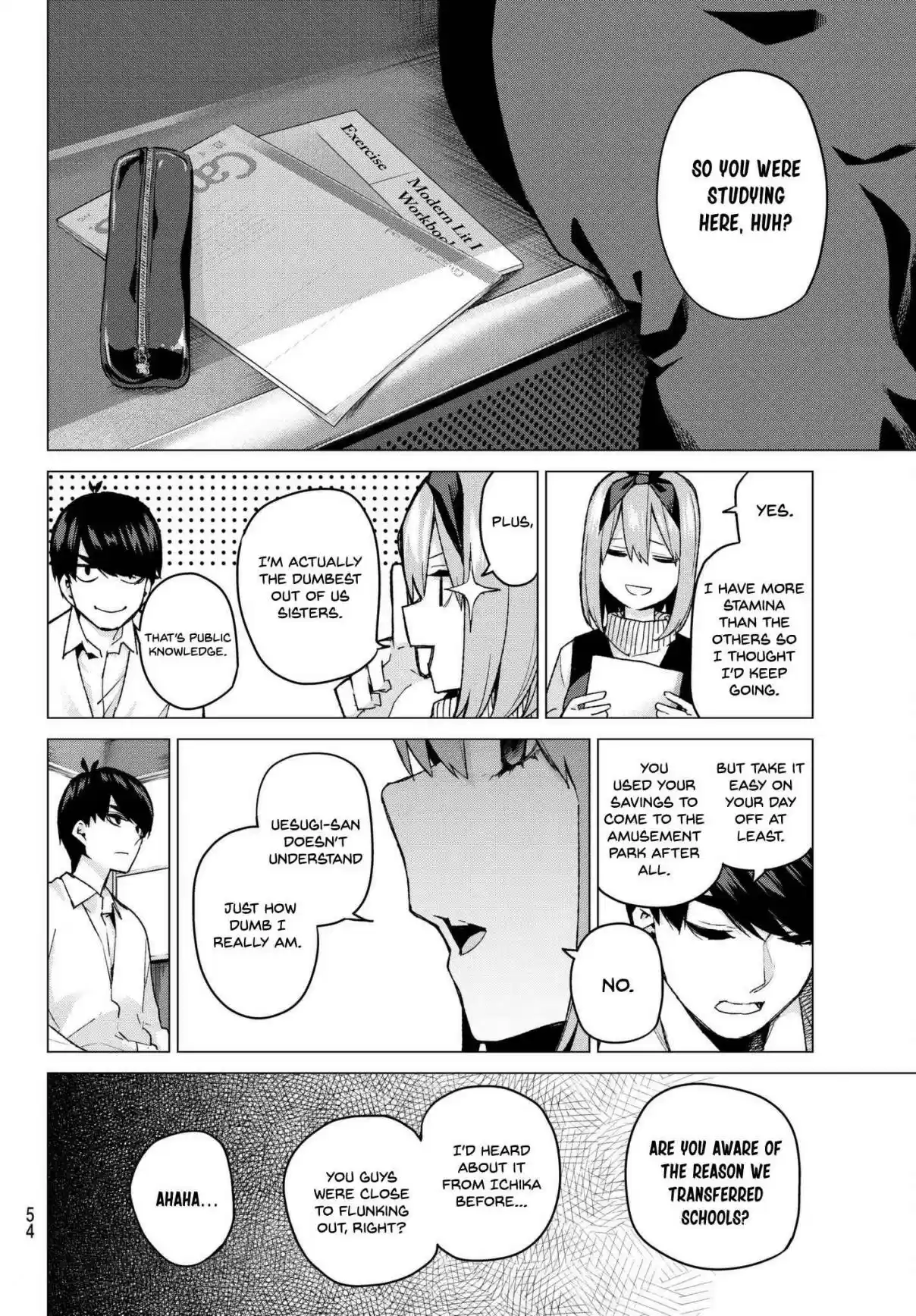 5Toubun no Hanayome Ch. 56 The Last Exam Yotsuba’s Side