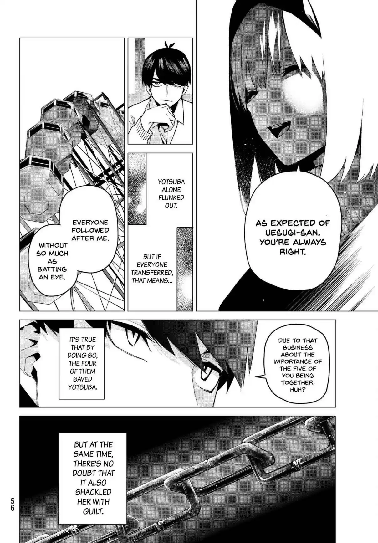 5Toubun no Hanayome Ch. 56 The Last Exam Yotsuba’s Side