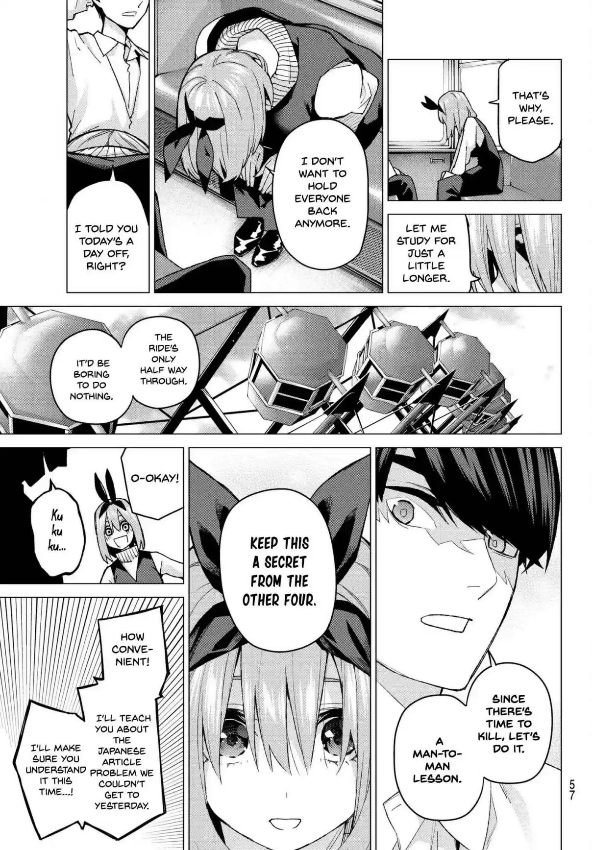 5Toubun no Hanayome Ch. 56 The Last Exam Yotsuba’s Side