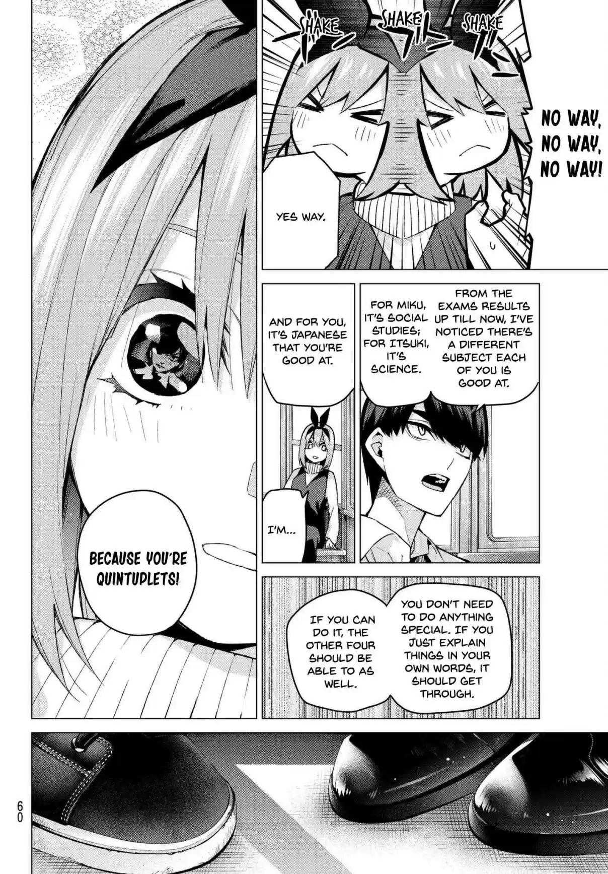 5Toubun no Hanayome Ch. 56 The Last Exam Yotsuba’s Side