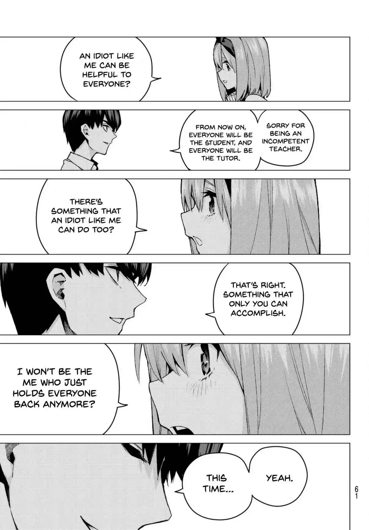 5Toubun no Hanayome Ch. 56 The Last Exam Yotsuba’s Side