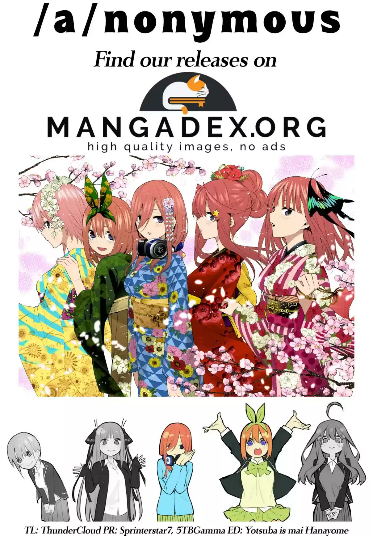 5Toubun no Hanayome Ch. 56 The Last Exam Yotsuba’s Side