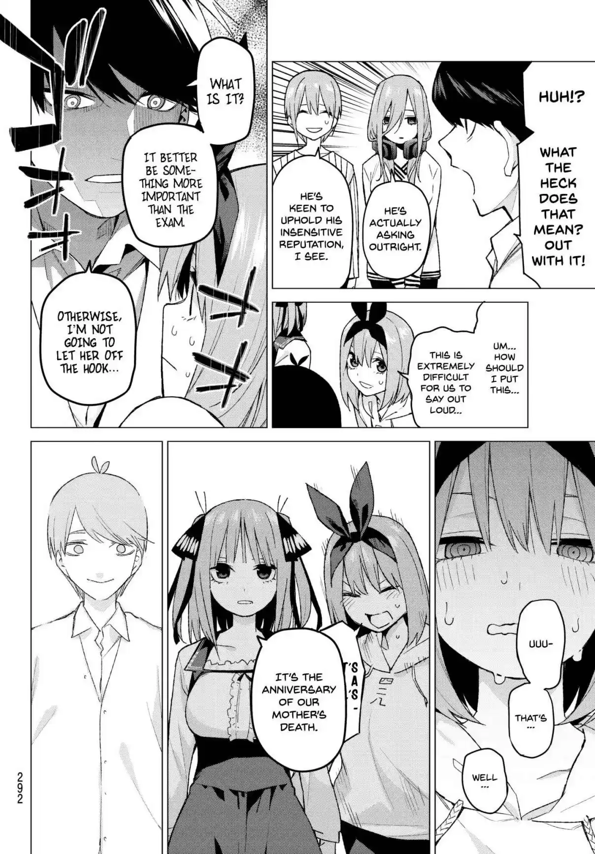 5Toubun no Hanayome Ch. 57 The Last Exam Itsuki’s Side