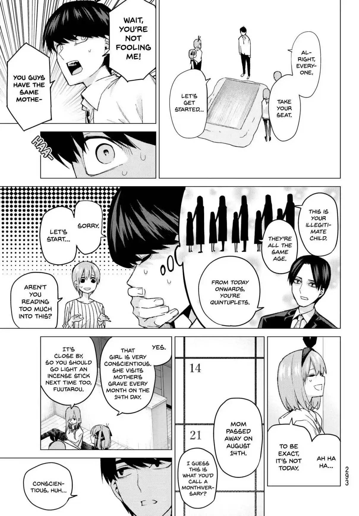 5Toubun no Hanayome Ch. 57 The Last Exam Itsuki’s Side
