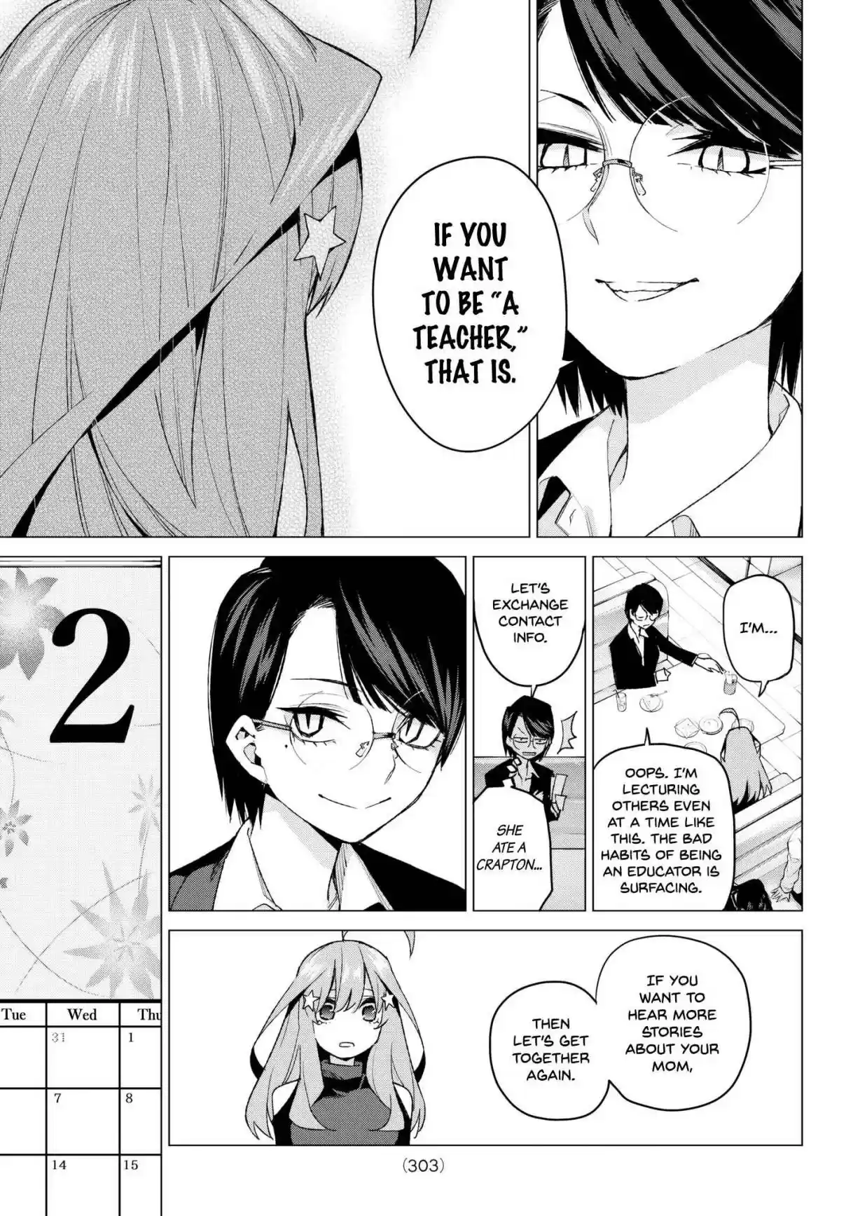 5Toubun no Hanayome Ch. 57 The Last Exam Itsuki’s Side